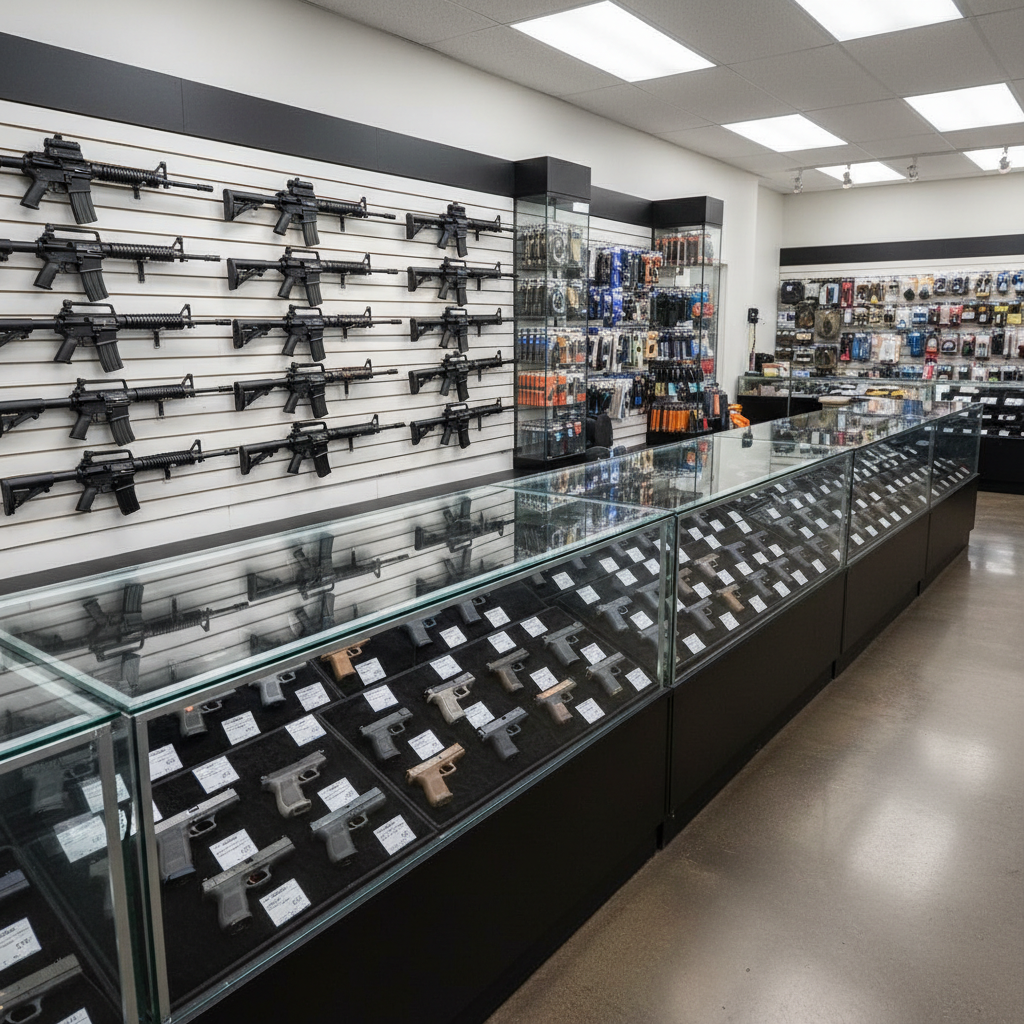 Guns for sale at Quick Trip Pawn Shop