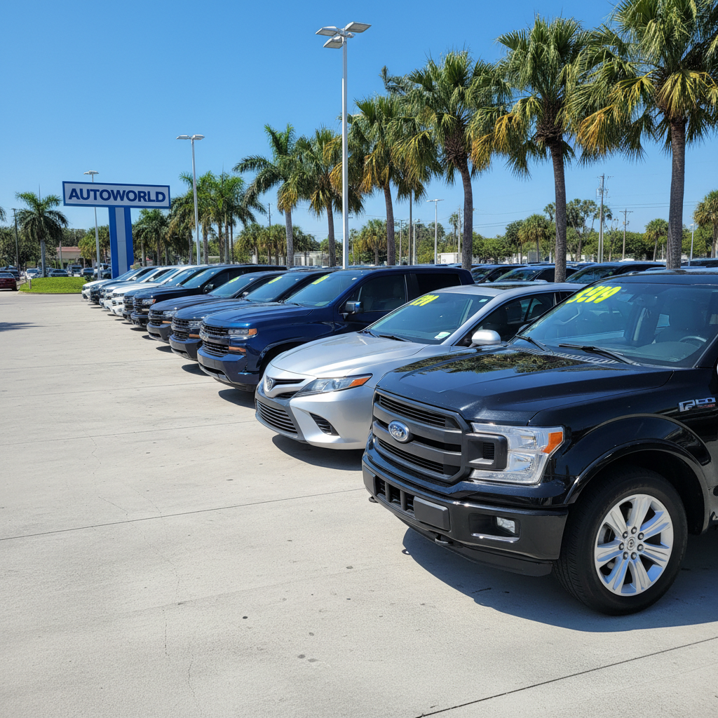 Cars and trucks for sale at Quick Trip Pawn