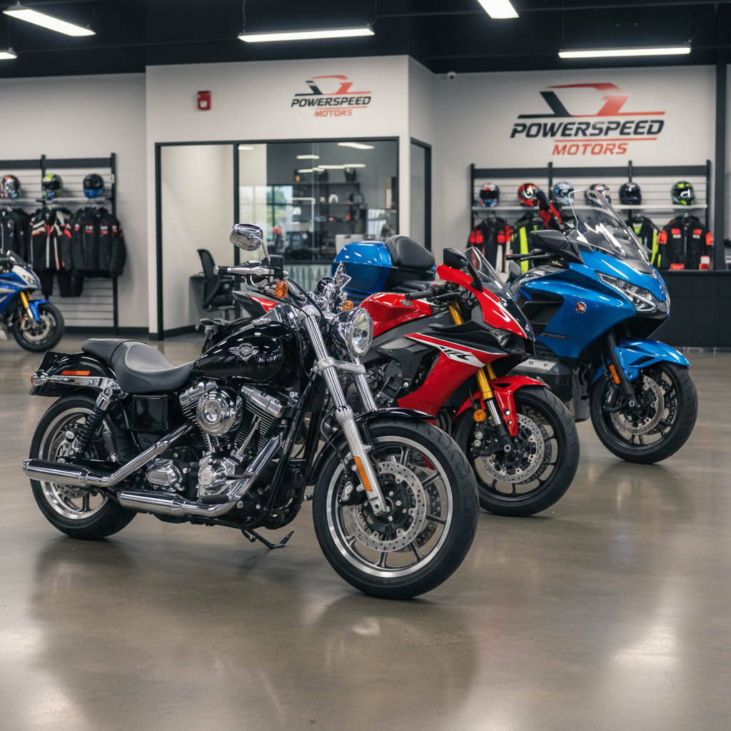 Motorcycles for sale at Quick Trip Pawn